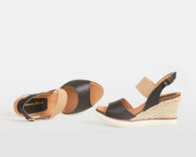 Load image into Gallery viewer, Sofia Wedge - Black