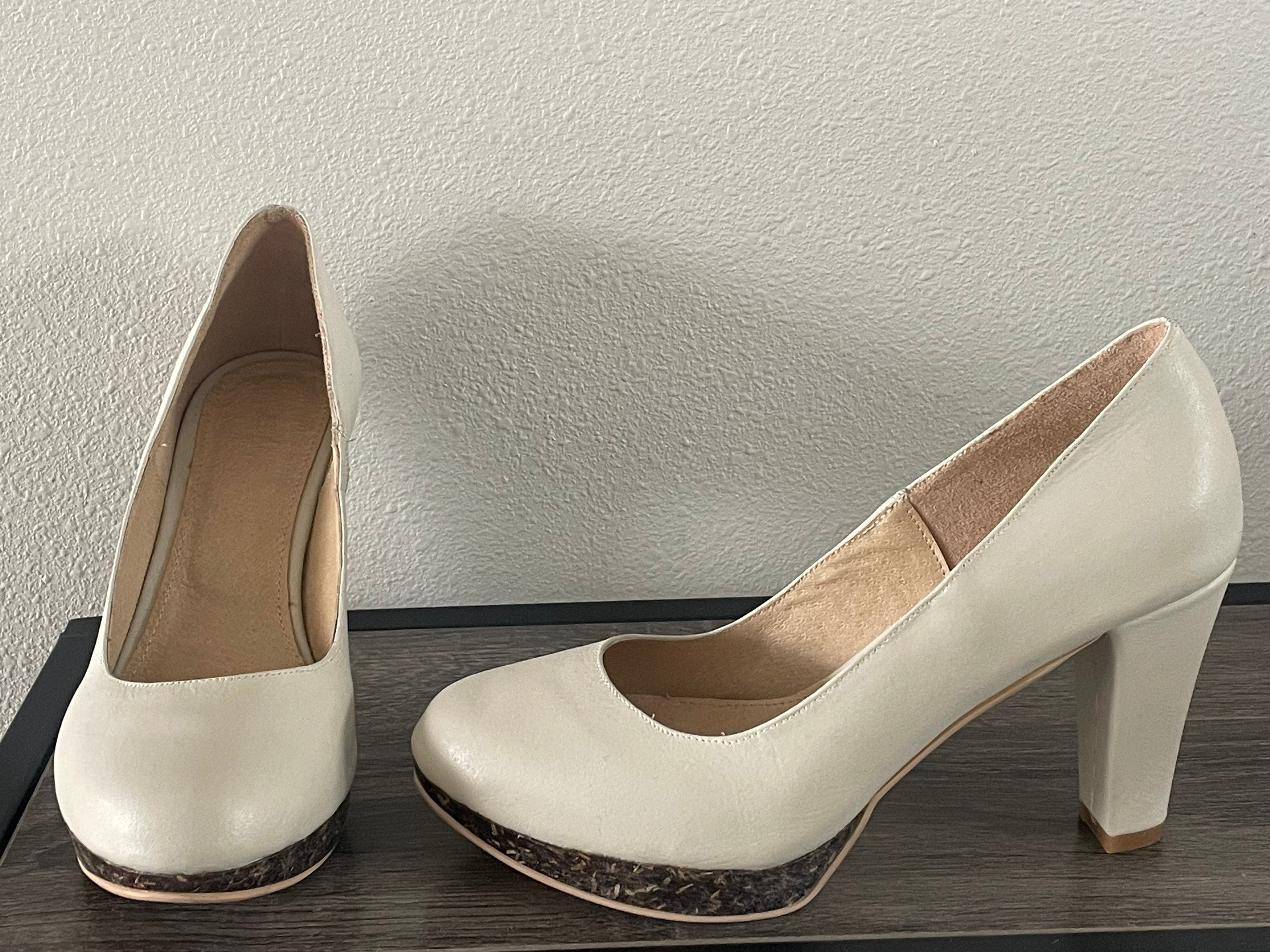 Size 6 - Zara Pumps - Cream