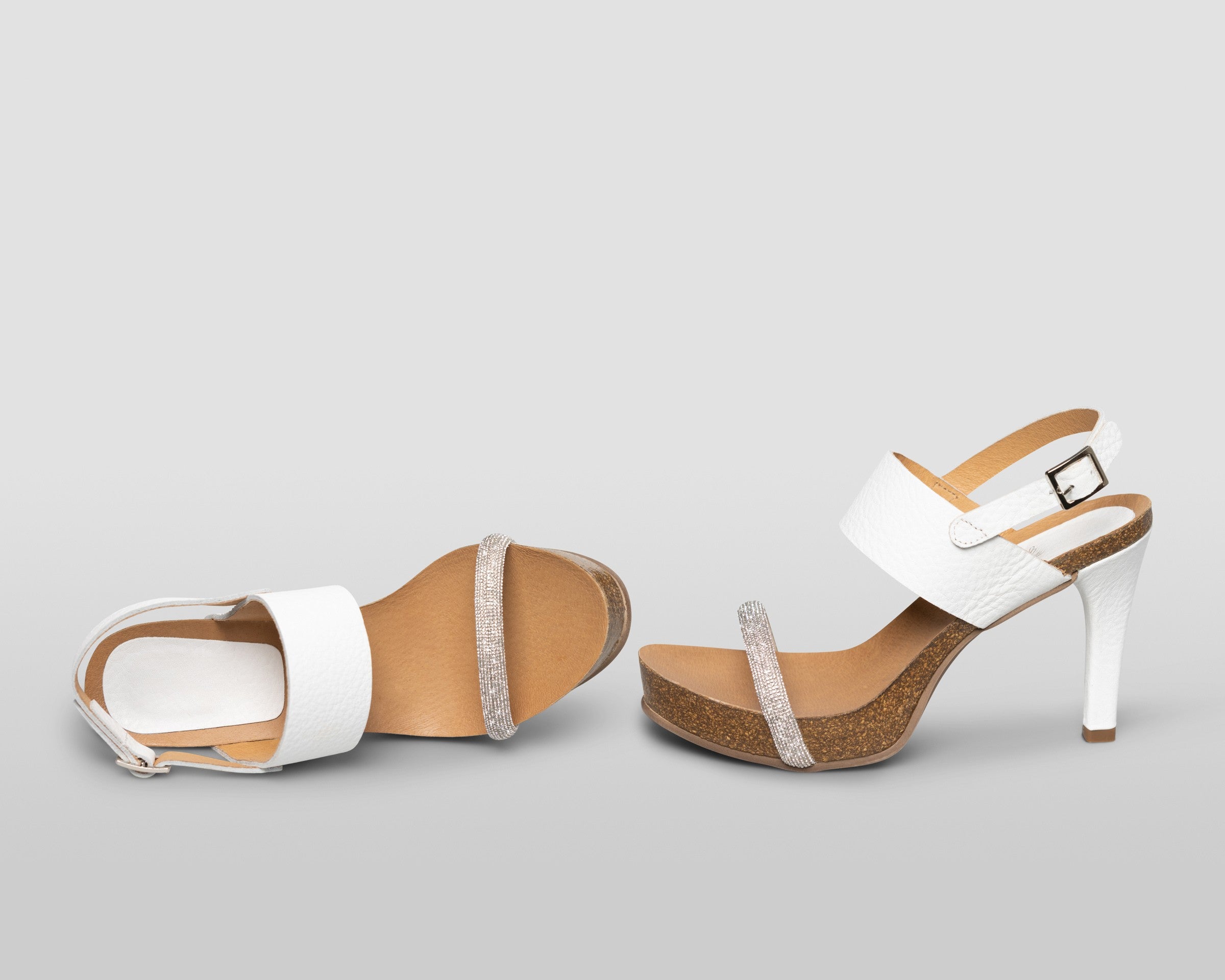 Ashley Rhinestones - White