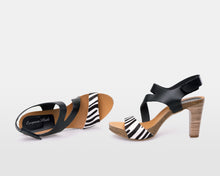 Load image into Gallery viewer, Zebra - 2 Heel Heights - Size 40 &amp; 41