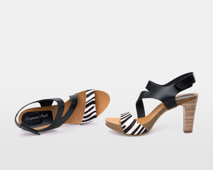 Zebra - 2 Heel Heights - Size 40 & 41