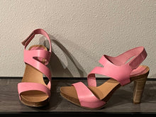 Load image into Gallery viewer, Strappy Pink - 2 Heel Heights - Size 38, 39, 40, 41